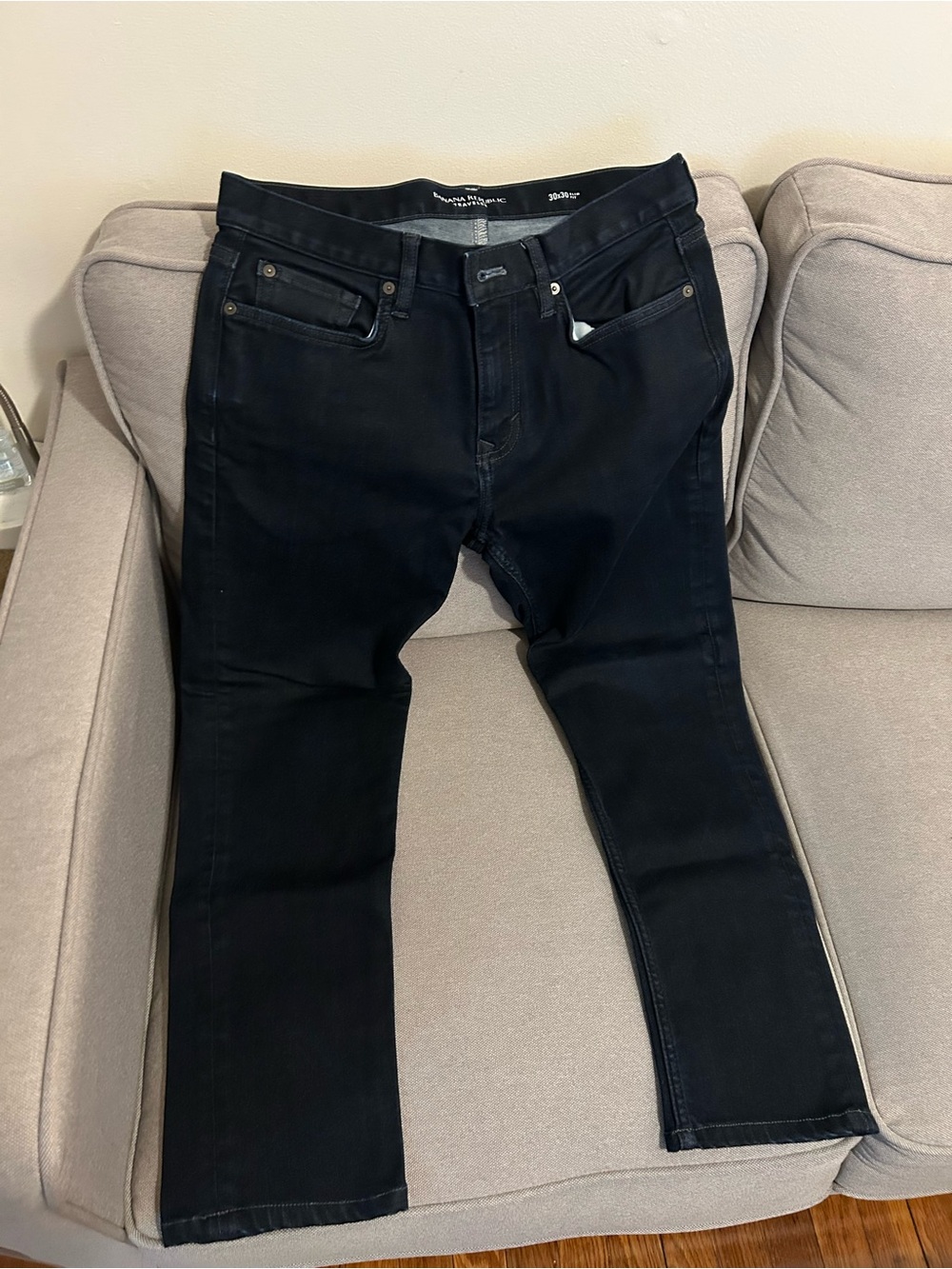 Men's Dark Blue Slim Fit Jeans
